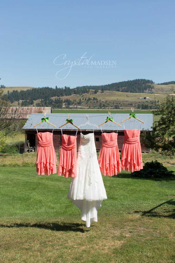 Dresses in the Hillside