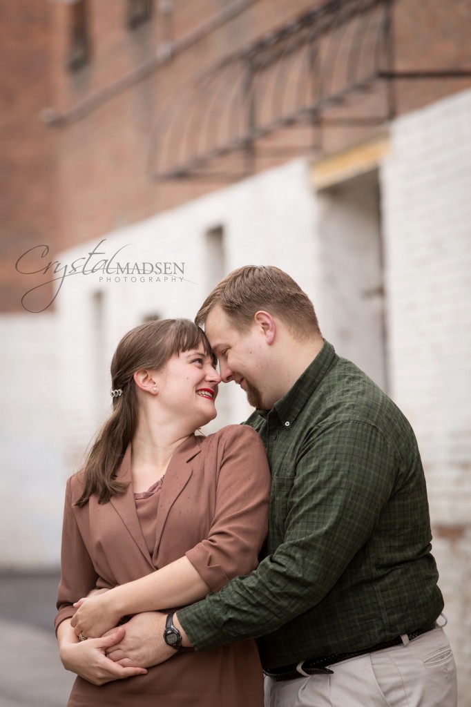 Romantic Engagement Pose