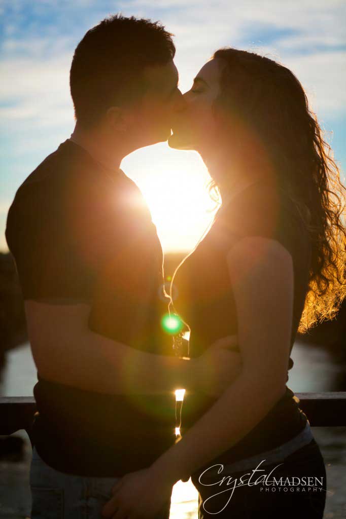 Spokane Sunset Engagement