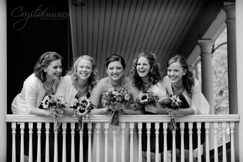 Laughing Bridesmaids