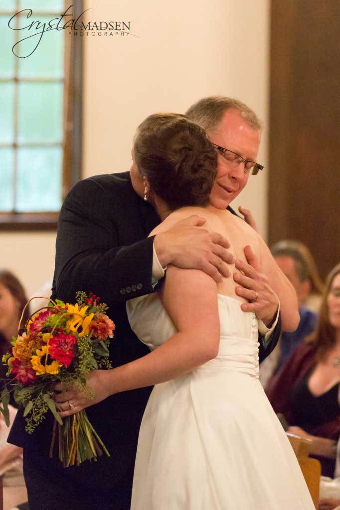 Father of the Bride Hug