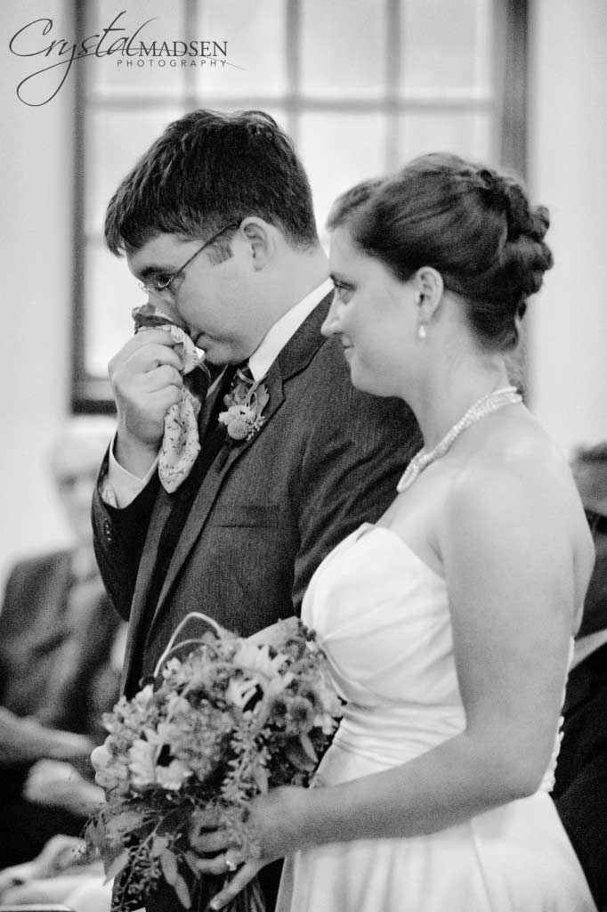 Emotional Groom