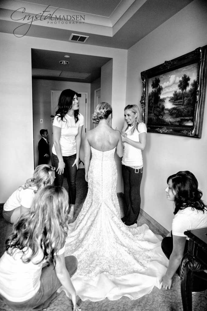 Black and White Wedding Photos
