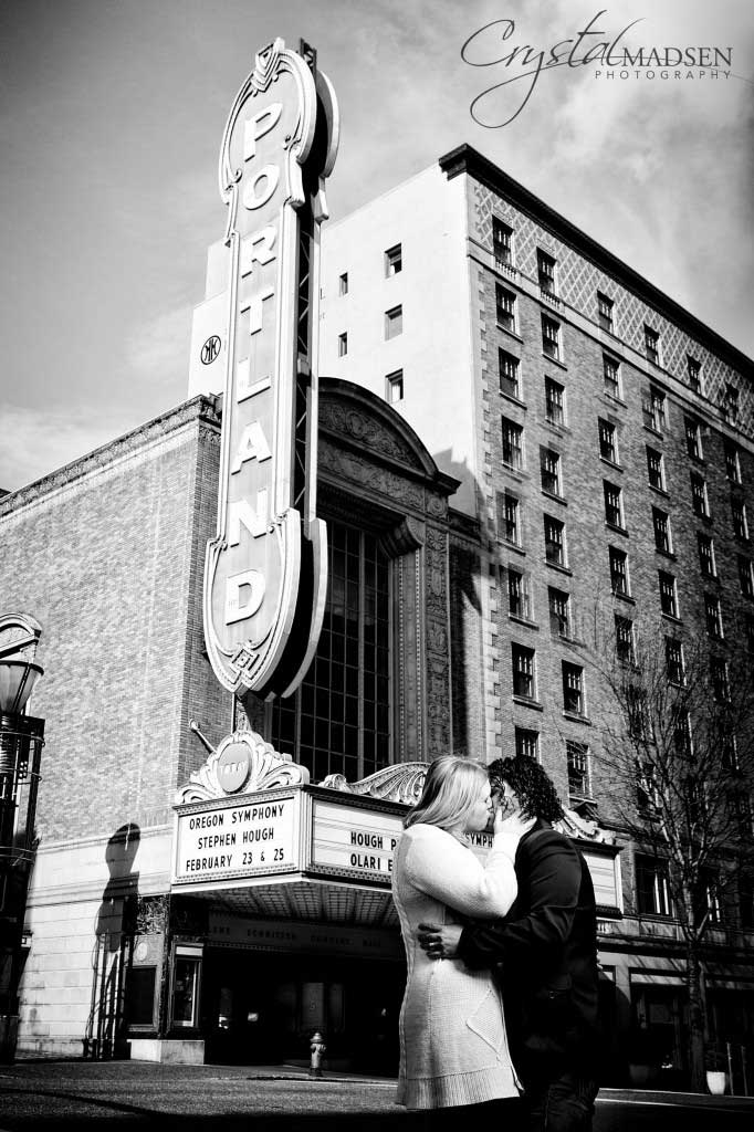 Downtown Portland Engagement Session