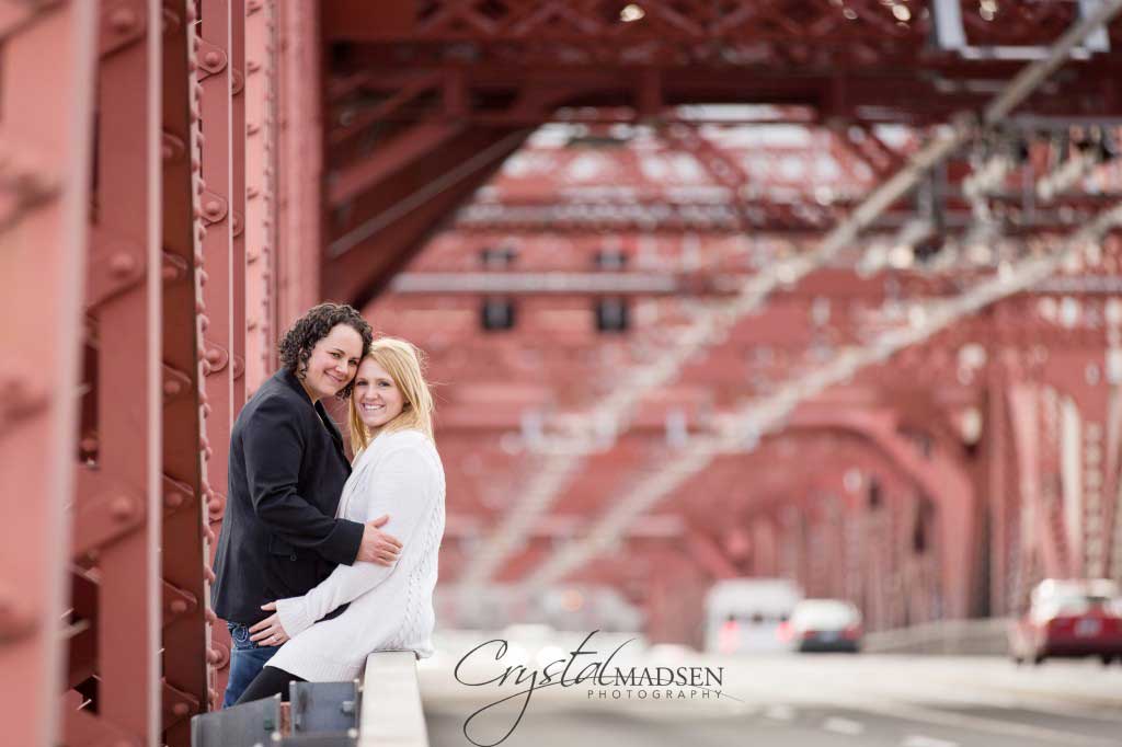 Downtown Portland Engagement Session