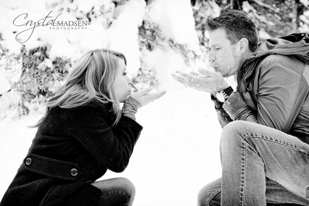 Winter Engagement Spokane