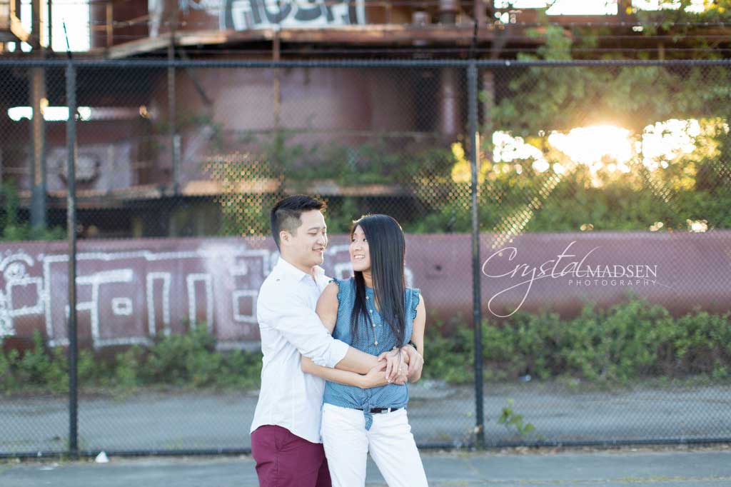 Colorful Seattle Engagement Session