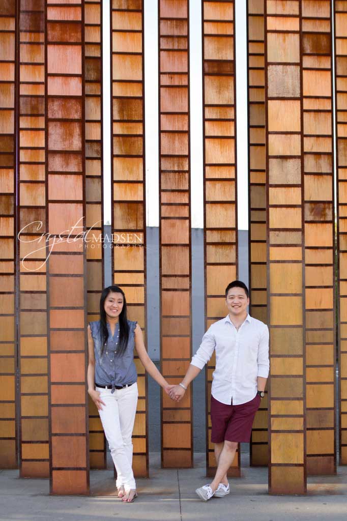 Colorful Seattle Engagement Session