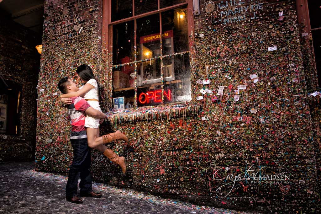 Colorful Seattle Engagement Session