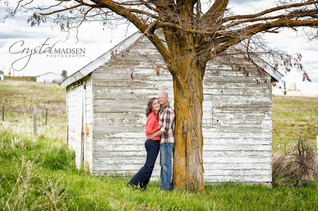Rustic engagement